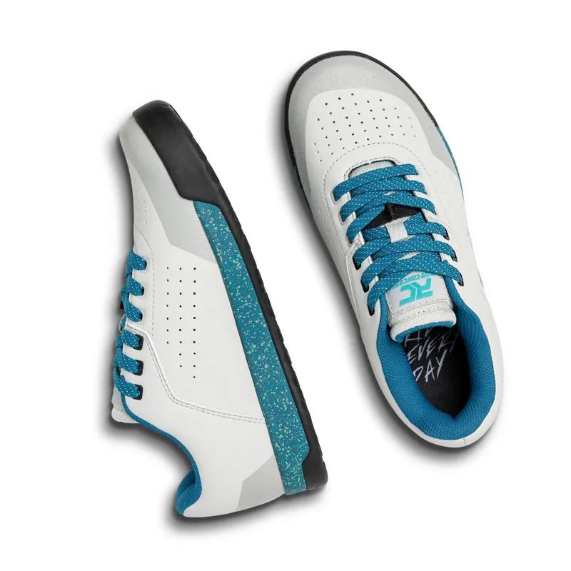 Ride Concepts Hellion Women's Shoes in Grey/Tahoe Blue