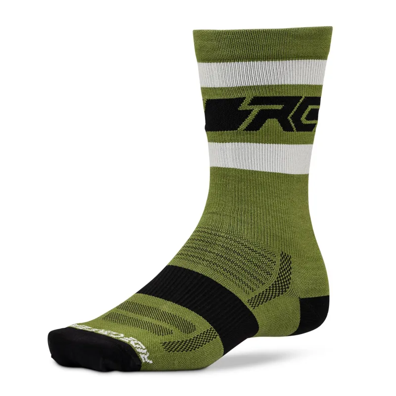 Ride Concepts Fifty/Fifty Socks in Olive