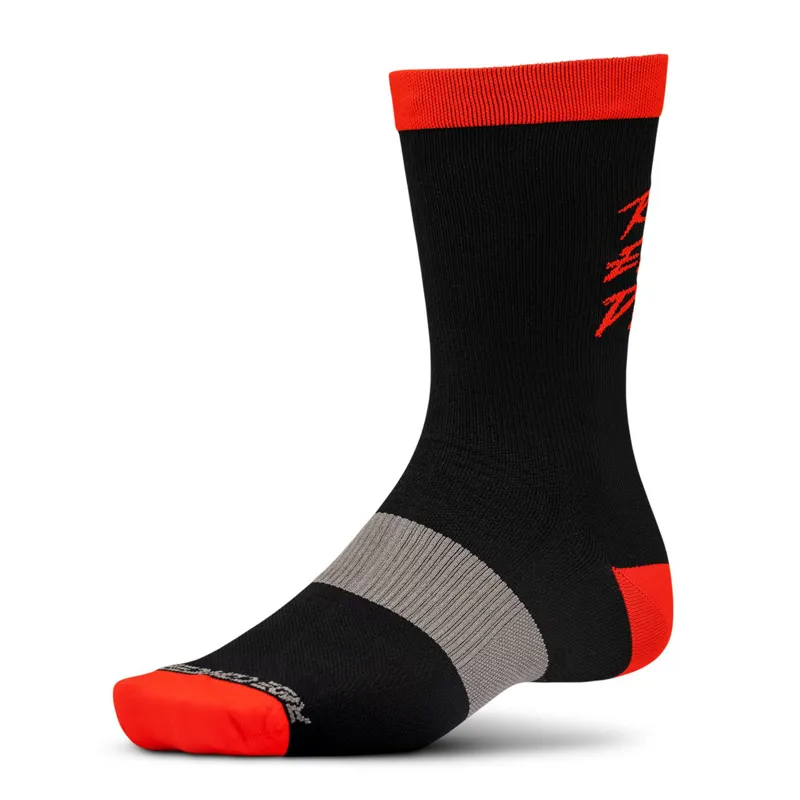 Ride Concepts Kid's Ride Every Day Socks in Black/Red