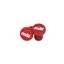 Odi BMX Two Colour Push-in Plugs in Red