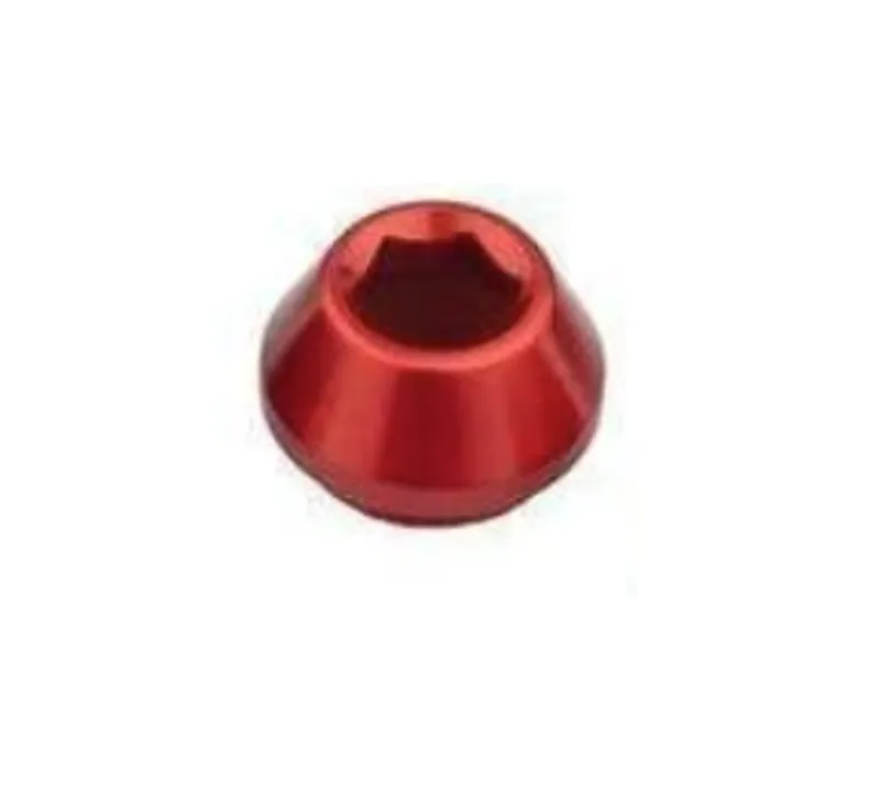 Wolf Tooth 12mm Axle Cap for Rear Axle in Red