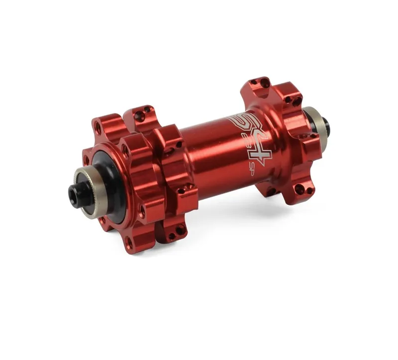 Hope Pro RS4 SP 6-bolt 24-hole Front Road Hub in Red