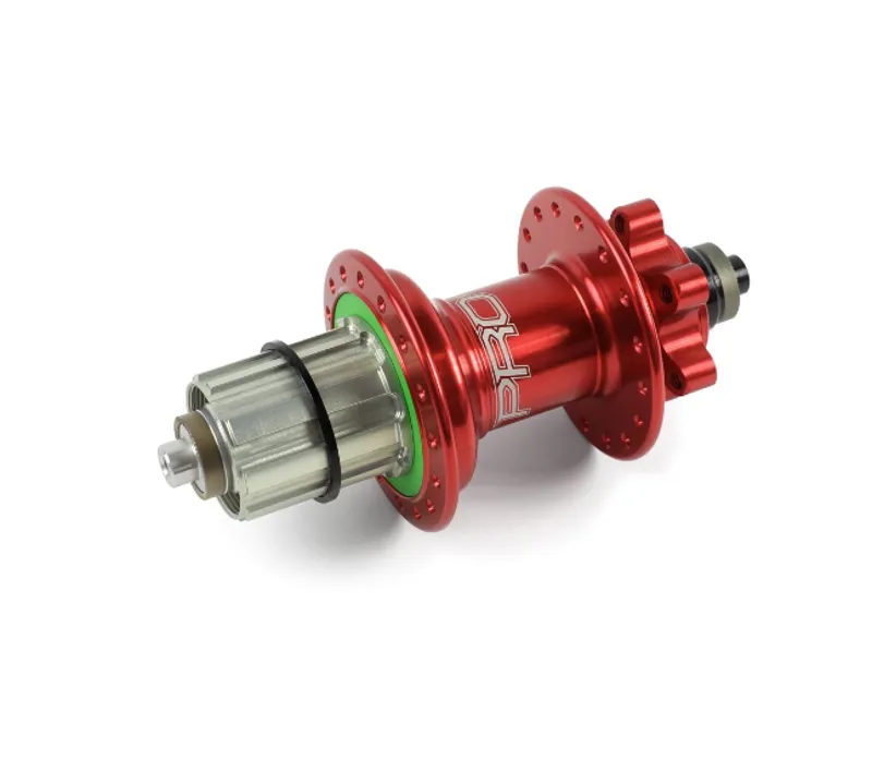 Hope Pro 4 36-hole 135mm 10mm Bolt Rear Hub in Red