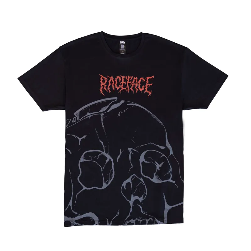 2021 Race Face Skull T-Shirt in Black