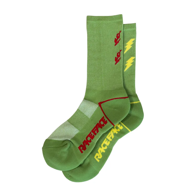 2021 Race Face FNL Sock in Green