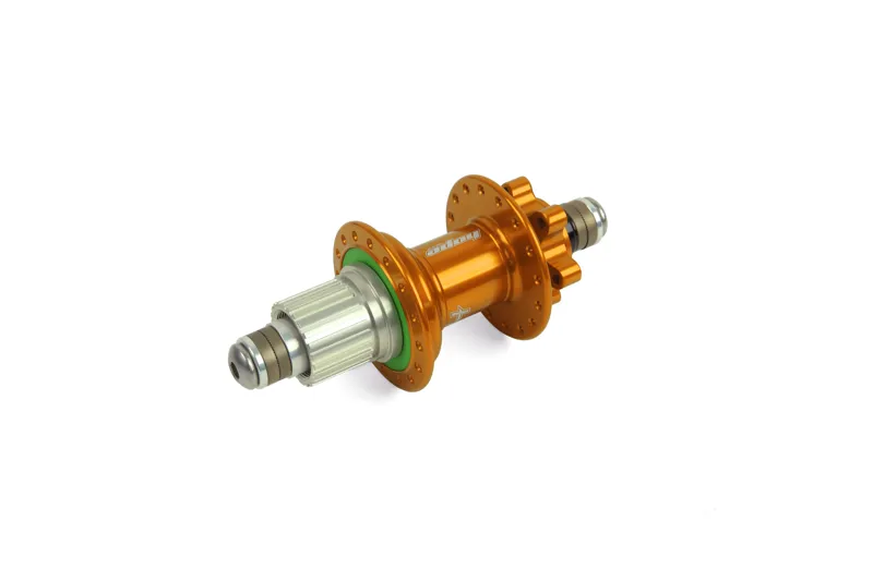 Hope Pro 4 Rear 28H 135mm 10mm Bolt-in Hub in Orange