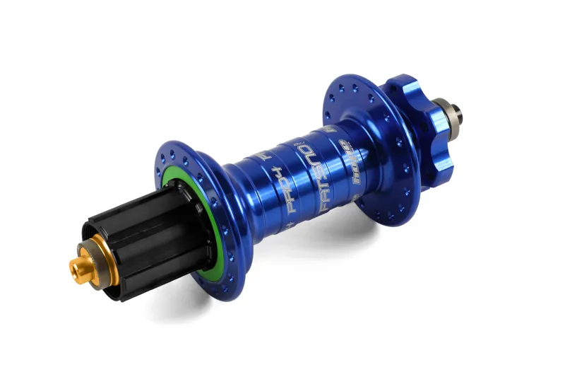 Moyeux HOPE Pro 4 Fatsno Pour Fatbike - Avant/arrière, Alu Noir, Shimano Hyperglide 11v