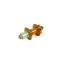 Hope Pro 4 32H 135mm Quick Release Rear Hub in Orange