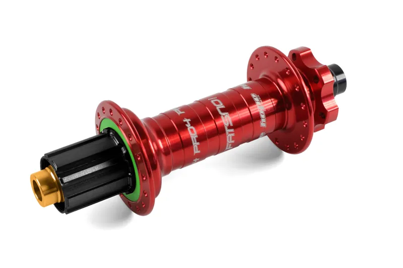 Hope Pro 4 Fatsno 32H 197mm - 12mm Rear Hub in Red
