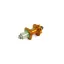 Hope Pro 4 36H 135mm QR Rear Hub in Orange