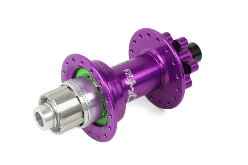 Hope Downhill Pro 4 36-hole 157mm - 12mm Rear Hub in Purple 