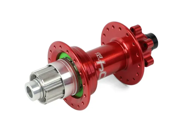 Hope Downhill Pro 4 36-hole 157mm - 12mm Rear Hub in Red 