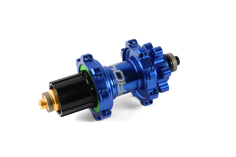 Hope S-Pull Pro 4 32H 135mm Quick Release Rear Hub in Blue