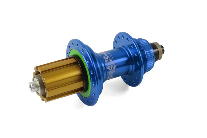 Hope RS4 24H Quick Release Centre Lock Rear Hub in Blue