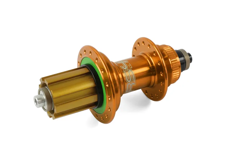 Hope RS4 24H Quick Release Centre Lock Rear Hub in Orange