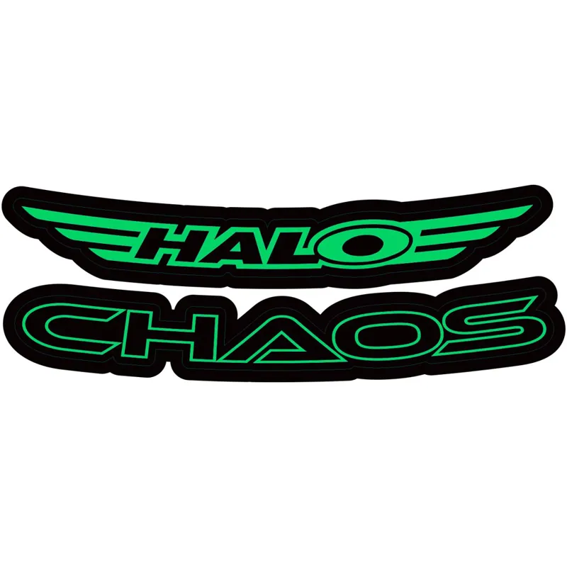 Halo Chaos Decal Kit in Green