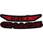 Halo Chaos Decal Kit in Red