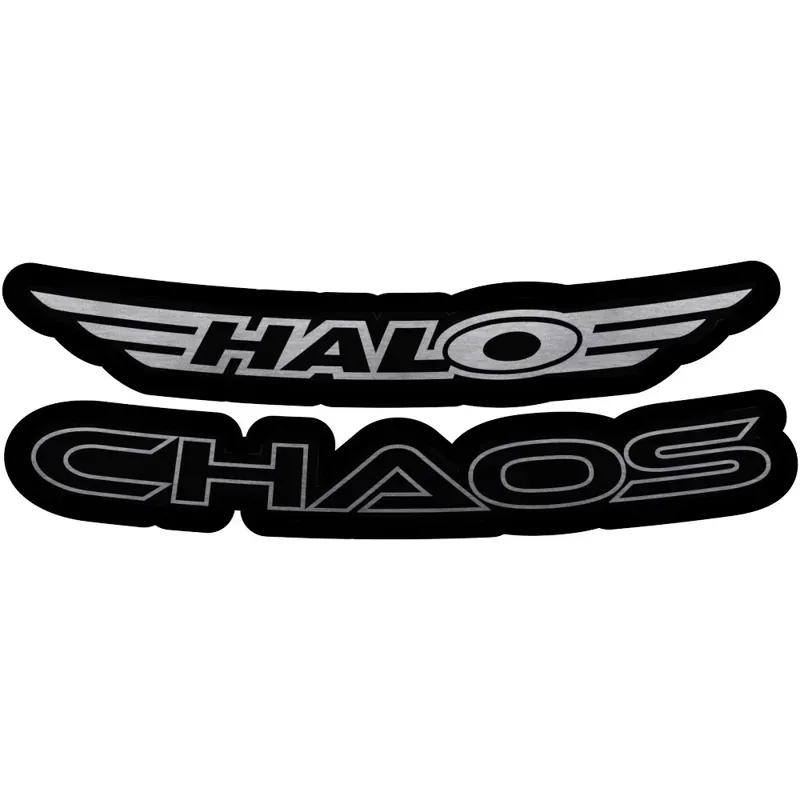 Halo Chaos Decal Kit in Silver