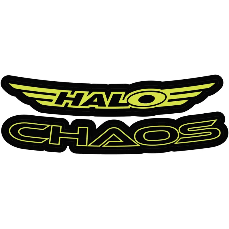 Halo Chaos Decal Kit in Yellow