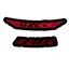 Halo Evaura Disc Decal Kit in Red