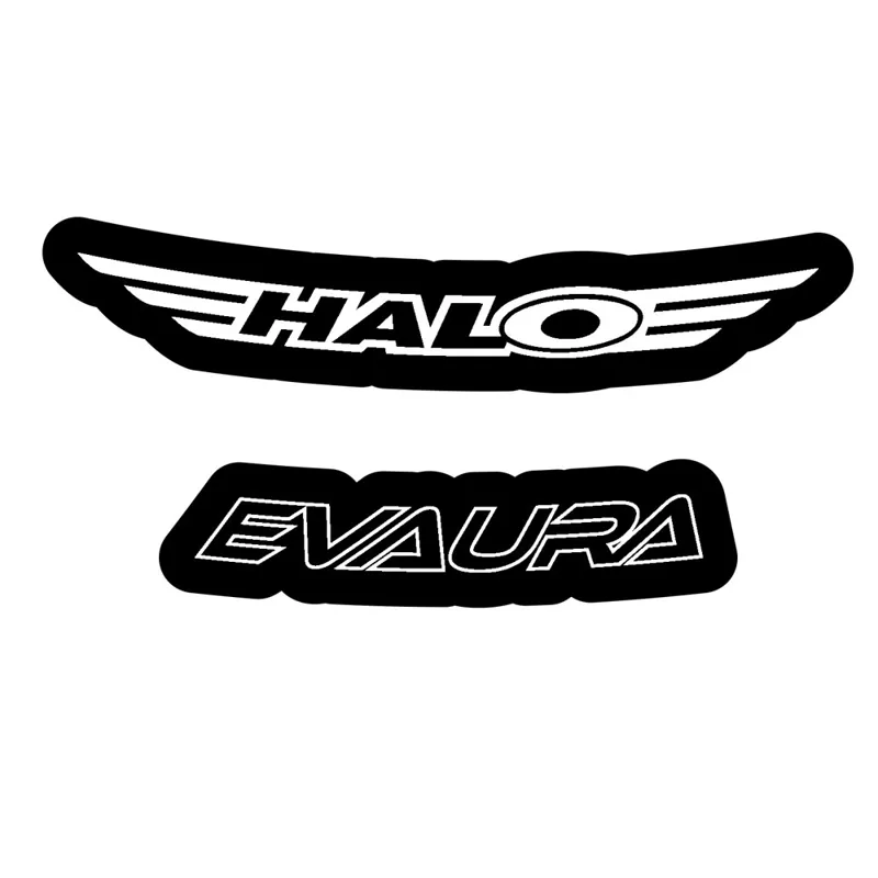 Halo Evaura Disc Decal Kit in White