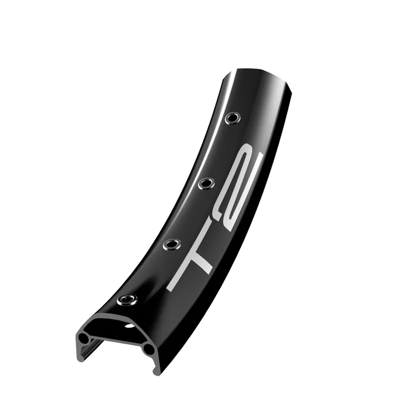 Halo T2 20in Double Wall Rim w/SS Eyelets in Black