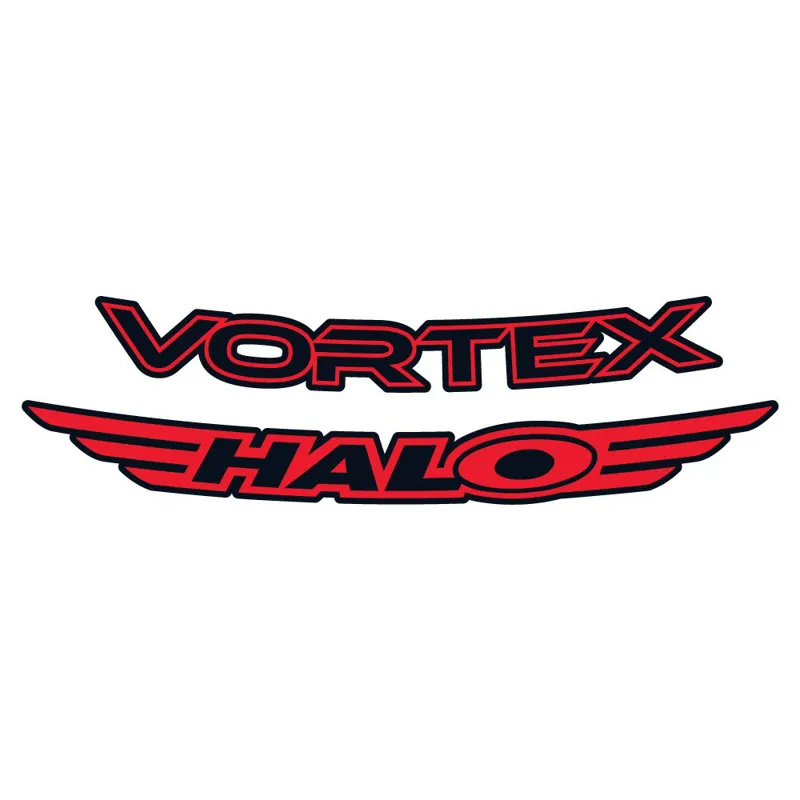 Halo Vortex Decal Kit in Red
