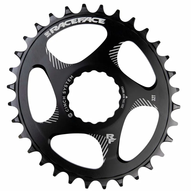 Race Face Direct Mount Oval Chainring in Black 