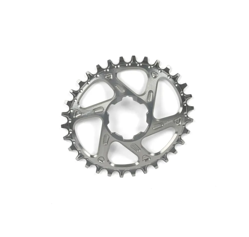 Hope Oval Spiderless Retainer Ring in Silver