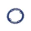 Hope Oval Retainer Ring in Blue