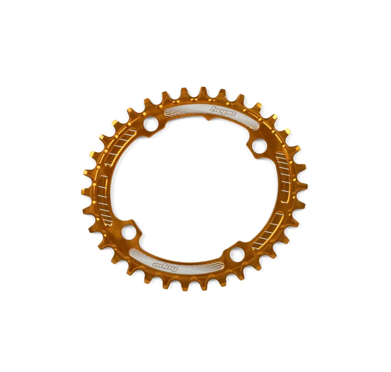 Hope Oval Retainer Ring in Orange