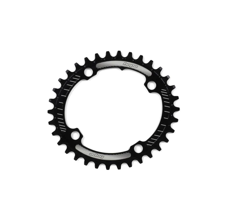 Hope Oval Retainer Ring in Black