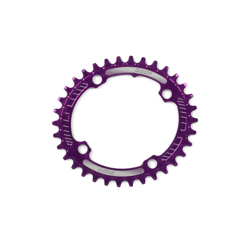 Hope Oval Retainer Ring in Purple