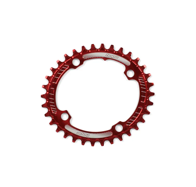 Hope Oval Retainer Ring in Red