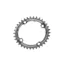 Hope Oval Retainer Ring in Silver