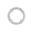 Hope Narrow Wide Retainer Chain Ring in Silver