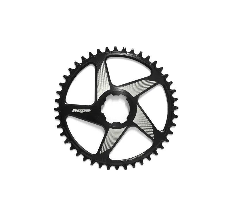 Hope Spiderless RX Chainring in Black