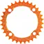Race Face Narrow Wide Single Chainring in Orange