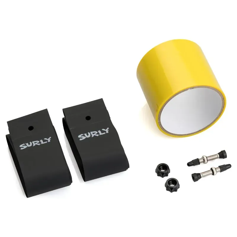 Surly 50mm Tubeless Kit in Black