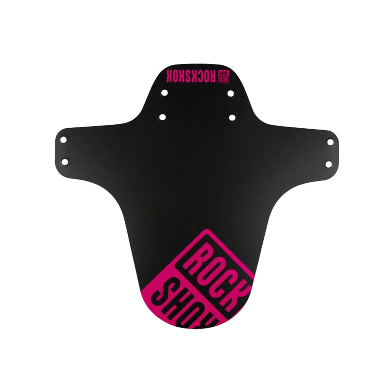 Rockshox Mountain Bike Fender in Magenta Print