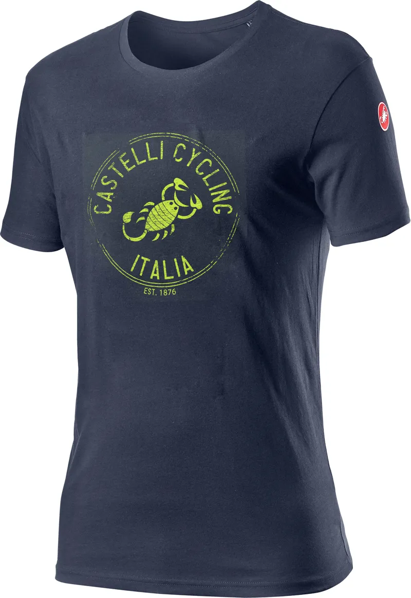 Castelli Armando T- Shirt Steel Blue