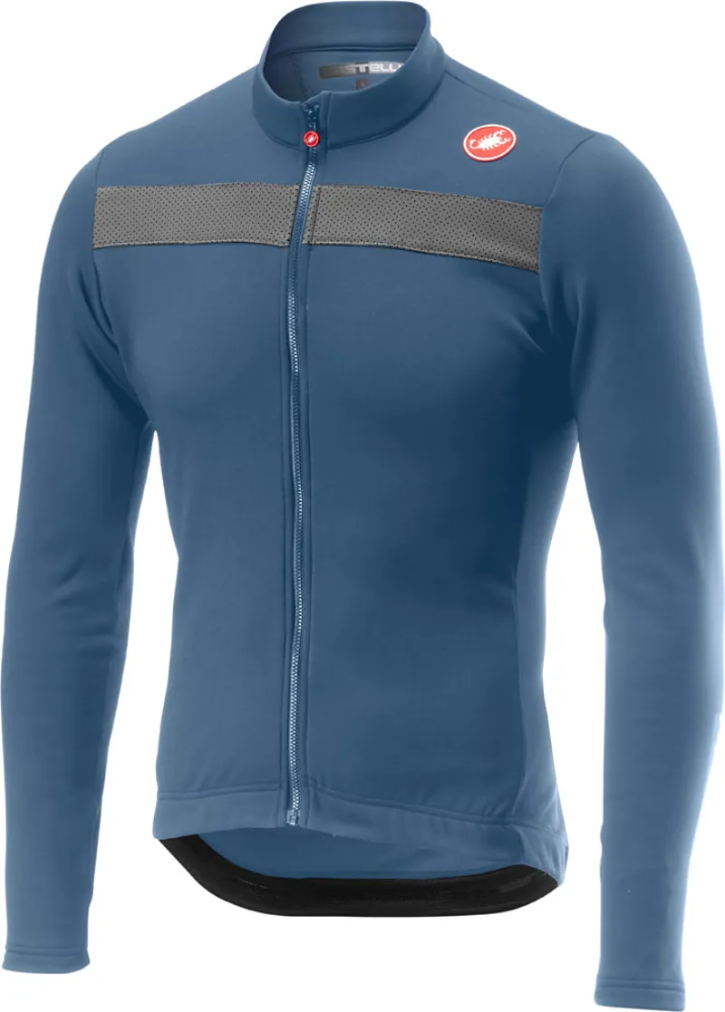Castelli Puro 3 Jersey FZ Steel Blue