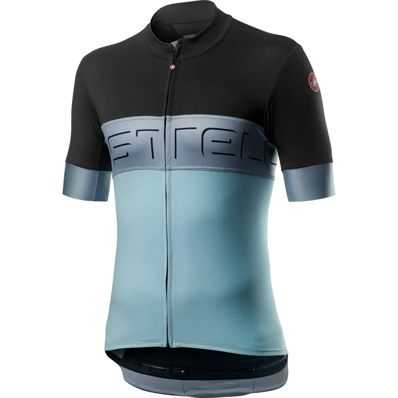 Castelli Prologo VI Jersey Gray Vortex Winter Sky