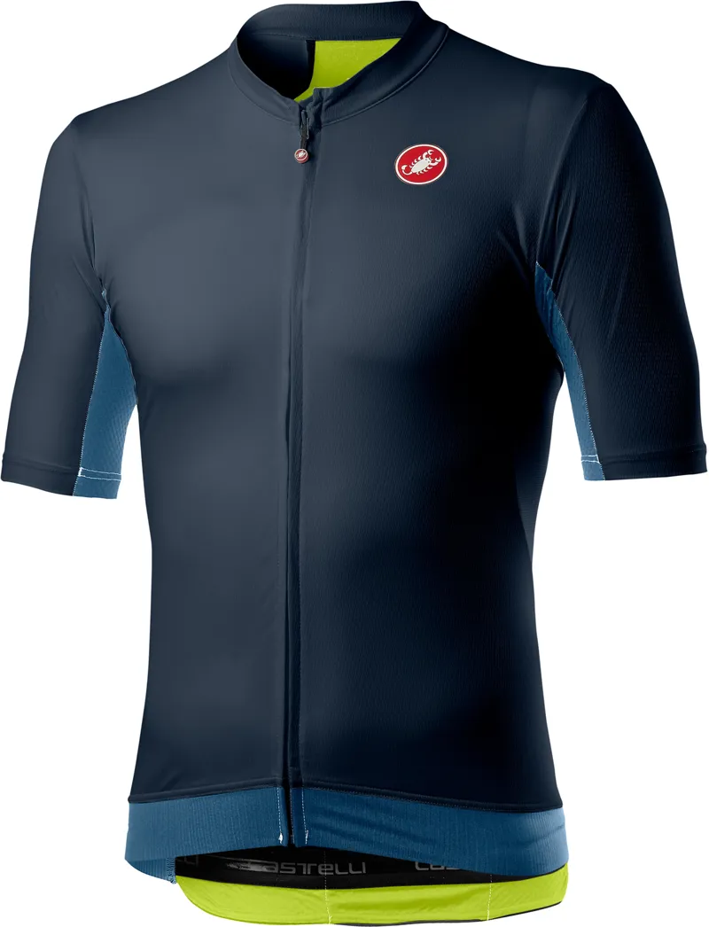 Castelli Vantaggio Jersey Steel Blue