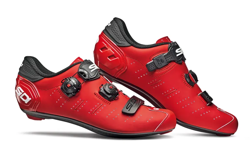 Sidi Ergo 5 Road Shoe Matt Black/Red