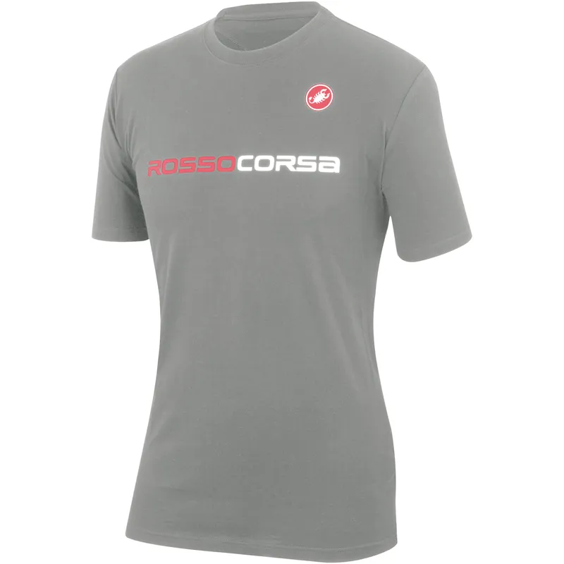 Rosso Corsa T-Shirt Melange Grey