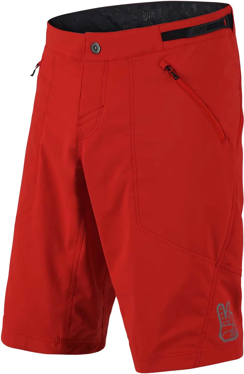2020 Troy Lee Designs V2 Skyline Shorts Shell in Red-1