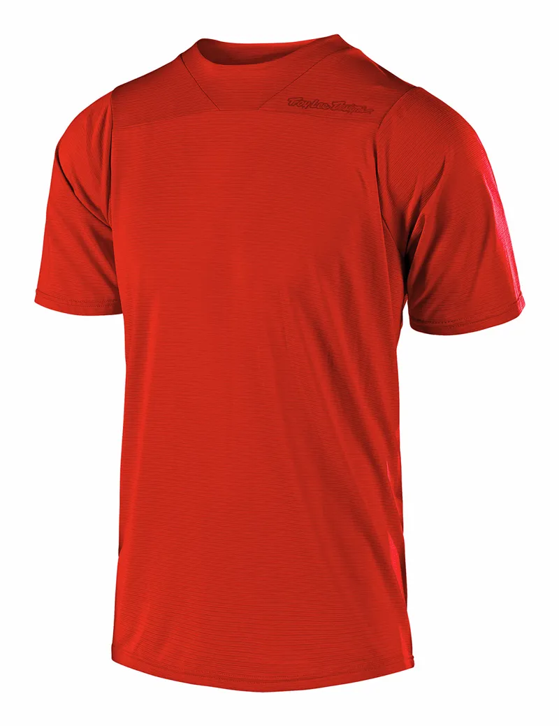 Troy Lee Designs Skyline Short Sleeve Jersey Heather Red