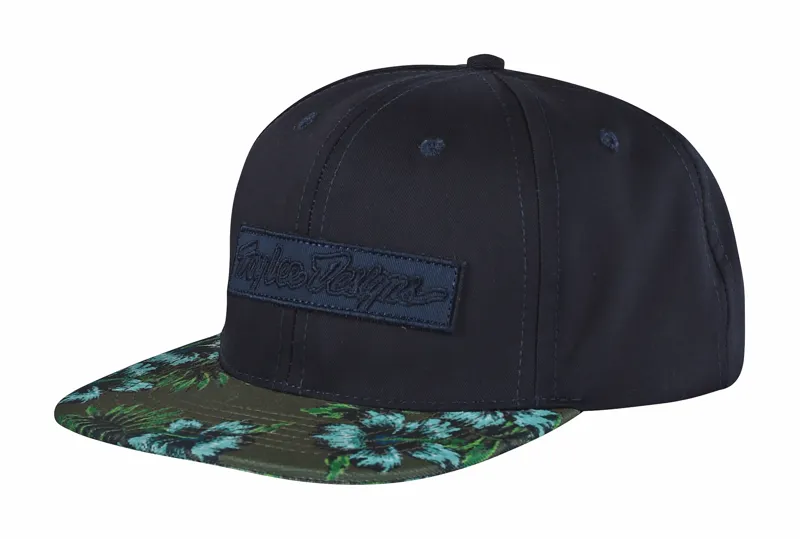Troy Lee Design Outsider Snapback Hat Navy uni