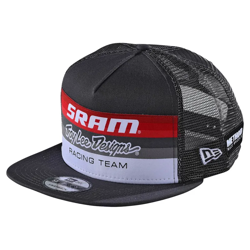 Troy Lee Designs Sram TLD Racing Block Snapback Dark Charcoal